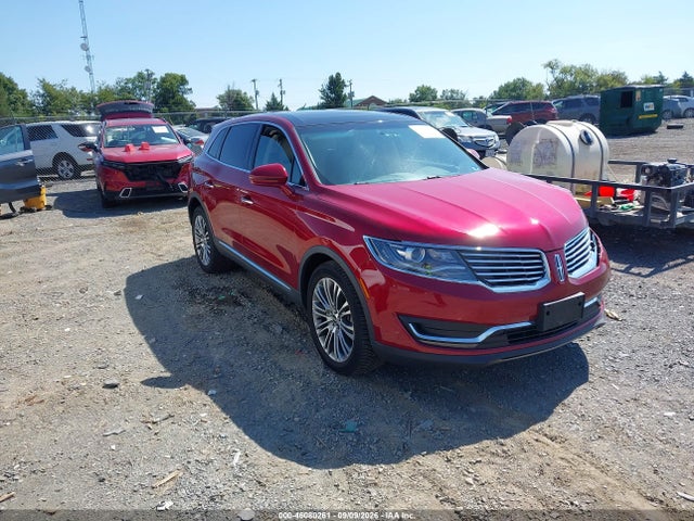 46080261 :رقم المزاد ، 2LMTJ8LR1GBL56940 vin ، 2016 Lincoln Mkx Reserve مزاد بيع