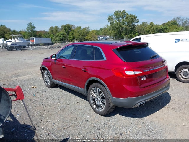 Aukcja sprzedaży 2016 Lincoln Mkx Reserve, vin: 2LMTJ8LR1GBL56940, numer aukcji: 46080261