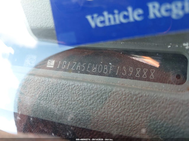 2011 Chevrolet Malibu Ls მანქანა იყიდება აუქციონზე, vin: 1G1ZA5EU0BF139888, აუქციონის ნომერი: 46080274