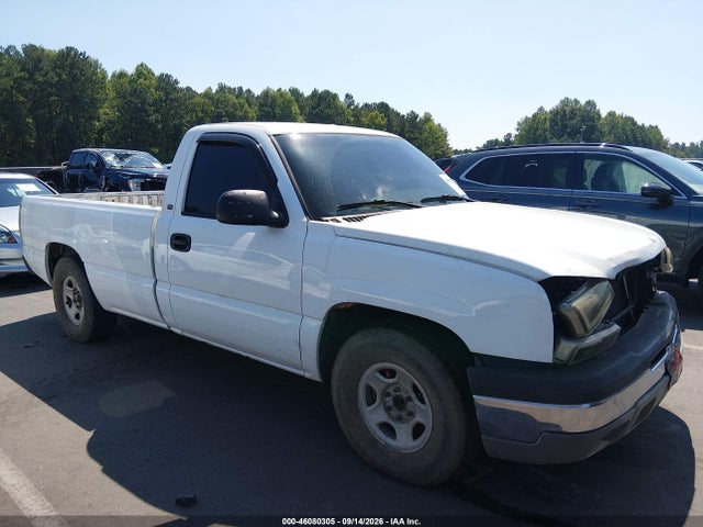 2004 Chevrolet Silverado 1500 Work Truck მანქანა იყიდება აუქციონზე, vin: 1GCEC14V24E132937, აუქციონის ნომერი: 46080305