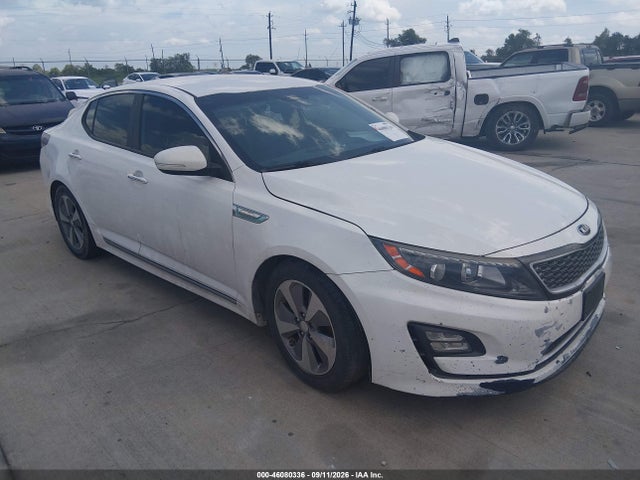 Aukcja sprzedaży 2014 Kia Optima Hybrid Ex, vin: KNAGN4AD6E5074393, numer aukcji: 46080336