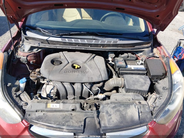 2013 Hyundai Elantra Gls მანქანა იყიდება აუქციონზე, vin: 5NPDH4AE6DH442639, აუქციონის ნომერი: 46080378