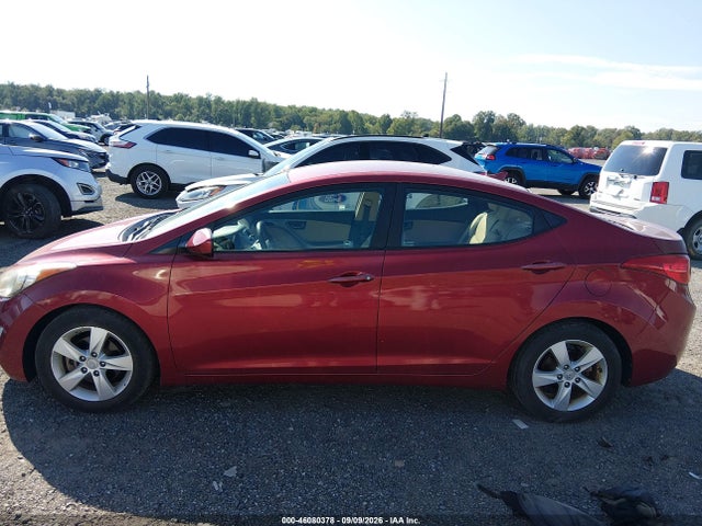 2013 Hyundai Elantra Gls მანქანა იყიდება აუქციონზე, vin: 5NPDH4AE6DH442639, აუქციონის ნომერი: 46080378
