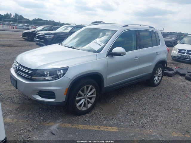 Продажа на аукционе авто 2017 Volkswagen Tiguan 2.0t Wolfsburg Edition, vin: WVGRV7AX5HK003002, номер лота: 46080388