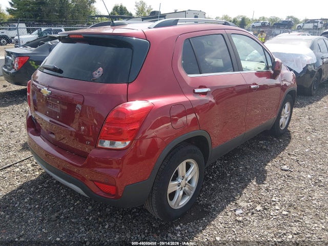 Aukcja sprzedaży 2018 Chevrolet Trax Lt, vin: 3GNCJLSB8JL299002, numer aukcji: 46080458