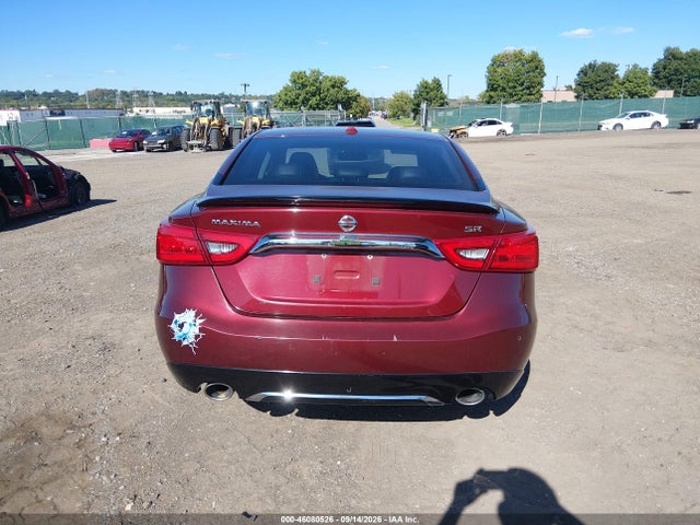 2017 Nissan Maxima 3.5 Sr მანქანა იყიდება აუქციონზე, vin: 1N4AA6AP3HC362422, აუქციონის ნომერი: 46080526