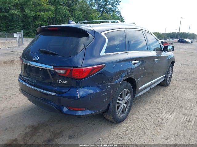 46080553 :رقم المزاد ، 5N1DL0MM6KC569552 vin ، 2019 Infiniti Qx60 Luxe مزاد بيع