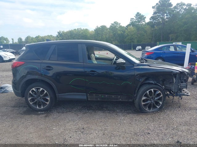 2016 Mazda Cx-5 Grand Touring მანქანა იყიდება აუქციონზე, vin: JM3KE2DY6G0660020, აუქციონის ნომერი: 46080581