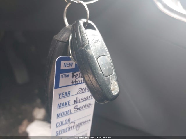 46080593 :رقم المزاد ، 3N1AB7AP4EL631964 vin ، 2014 Nissan Sentra Fe+ S/fe+ Sv/s/sl/sr/sv مزاد بيع