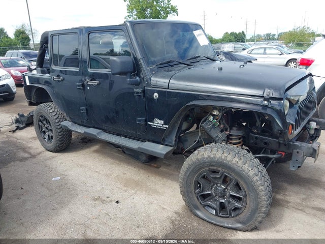 2013 Jeep Wrangler Unlimited Sahara მანქანა იყიდება აუქციონზე, vin: 1C4BJWEG9DL635947, აუქციონის ნომერი: 46080612