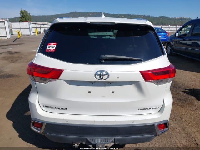 5TDDZRFH6JS881133 Toyota Highlander Limited Platinum