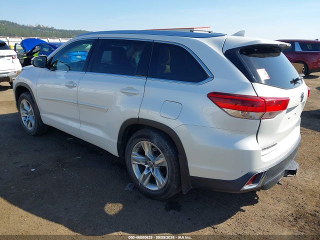 5TDDZRFH6JS881133 Toyota Highlander Limited Platinum