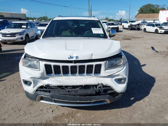 Продаж на аукціоні авто 2016 Jeep Grand Cherokee Limited, vin: 1C4RJEBG2GC412375, номер лоту: 46080729