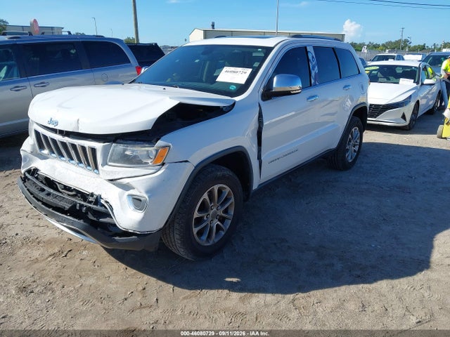 Продаж на аукціоні авто 2016 Jeep Grand Cherokee Limited, vin: 1C4RJEBG2GC412375, номер лоту: 46080729