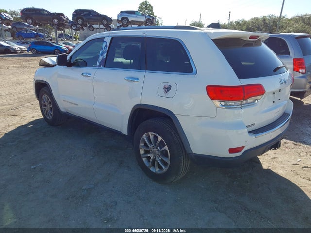 Продаж на аукціоні авто 2016 Jeep Grand Cherokee Limited, vin: 1C4RJEBG2GC412375, номер лоту: 46080729