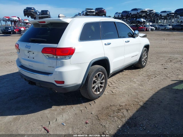 Продаж на аукціоні авто 2016 Jeep Grand Cherokee Limited, vin: 1C4RJEBG2GC412375, номер лоту: 46080729
