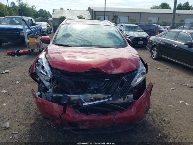 Продажа на аукционе авто 2016 Nissan Murano Platinum, vin: 5N1AZ2MH8GN128842, номер лота: 46080730