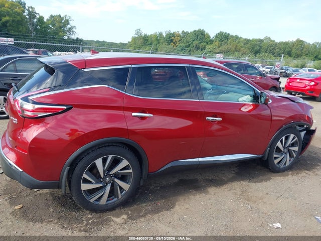 Продажа на аукционе авто 2016 Nissan Murano Platinum, vin: 5N1AZ2MH8GN128842, номер лота: 46080730
