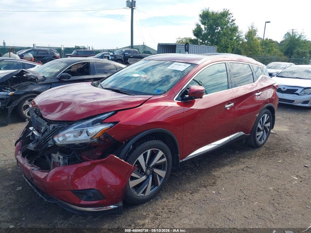 Продажа на аукционе авто 2016 Nissan Murano Platinum, vin: 5N1AZ2MH8GN128842, номер лота: 46080730