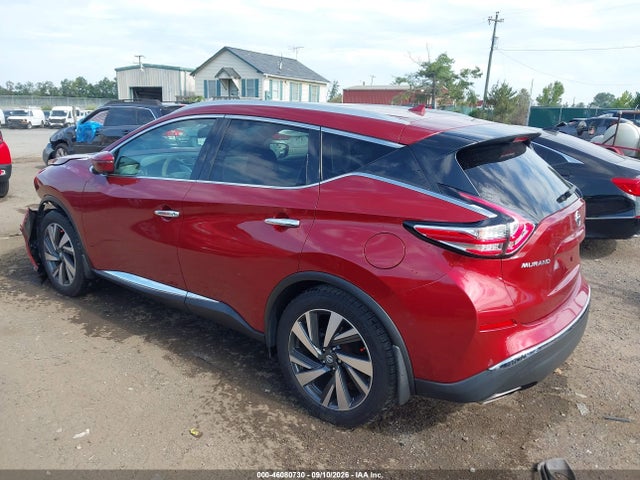 Продажа на аукционе авто 2016 Nissan Murano Platinum, vin: 5N1AZ2MH8GN128842, номер лота: 46080730