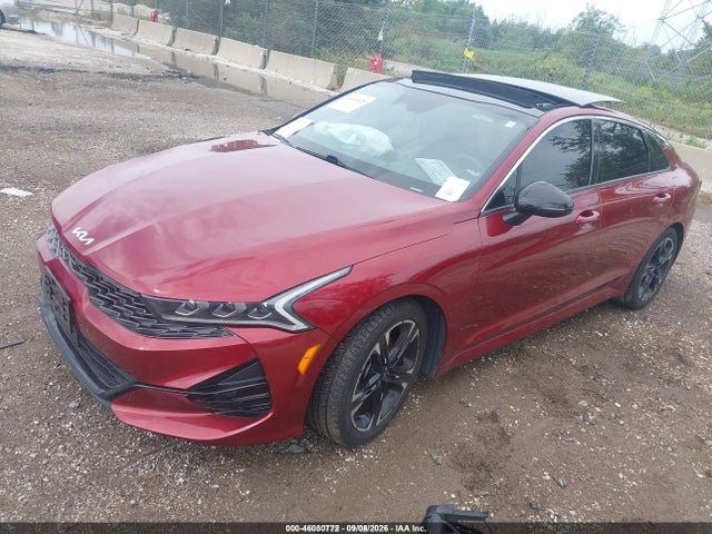 2022 Kia K5 Gt-line მანქანა იყიდება აუქციონზე, vin: 5XXG64J27NG098356, აუქციონის ნომერი: 46080772