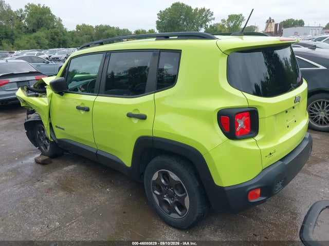Продаж на аукціоні авто 2017 Jeep Renegade Sport Fwd, vin: ZACCJAAB8HPG04952, номер лоту: 46080829