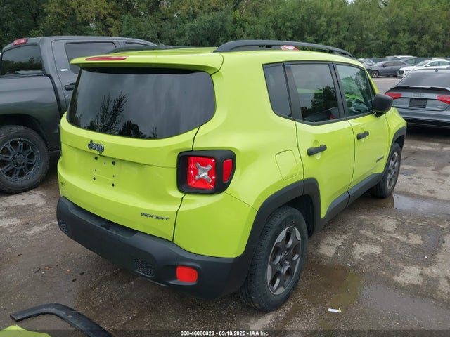 Продаж на аукціоні авто 2017 Jeep Renegade Sport Fwd, vin: ZACCJAAB8HPG04952, номер лоту: 46080829
