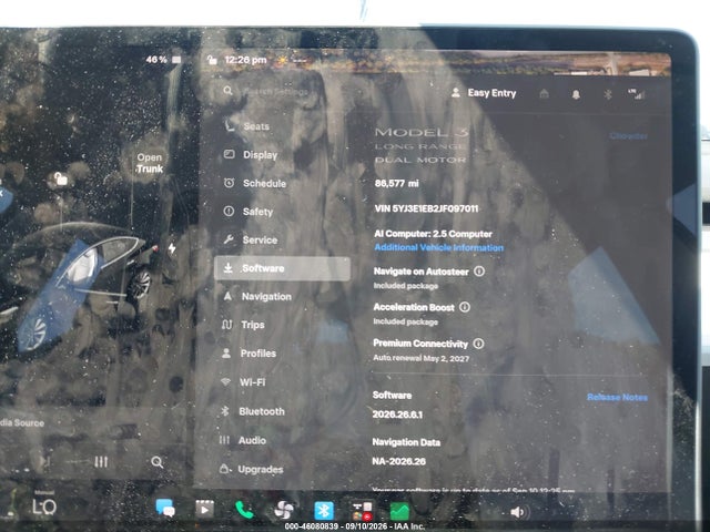 5YJ3E1EB2JF097011 Tesla Model 3 Long Range/performance