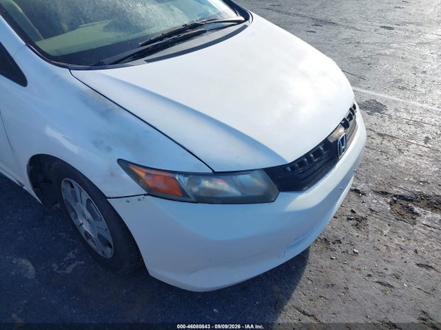 Продаж на аукціоні авто 2012 Honda Civic Hybrid, vin: JHMFB4F20CS001127, номер лоту: 46080843