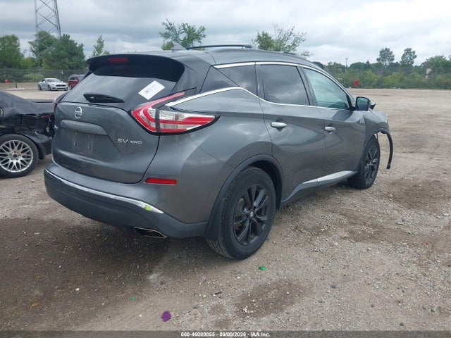 Продаж на аукціоні авто 2017 Nissan Murano Sv, vin: 5N1AZ2MH0HN149640, номер лоту: 46080855