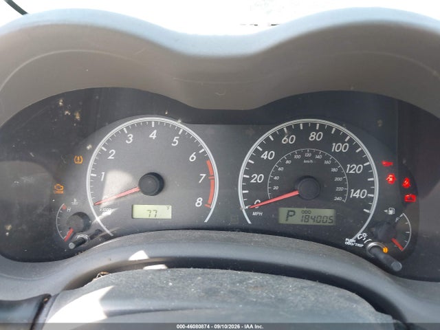 2010 Toyota Corolla Le მანქანა იყიდება აუქციონზე, vin: 2T1BU4EE6AC512538, აუქციონის ნომერი: 46080874