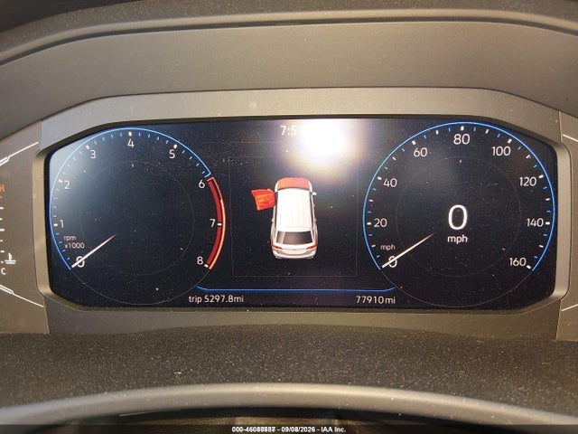 46080887 :رقم المزاد ، 1V2ER2CAXMC601043 vin ، 2021 Volkswagen Atlas 3.6l V6 Sel مزاد بيع