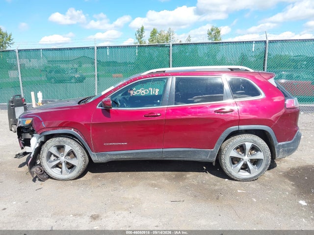 46080918 :رقم المزاد ، 1C4PJMDX7KD393596 vin ، 2019 Jeep Cherokee Limited 4x4 مزاد بيع