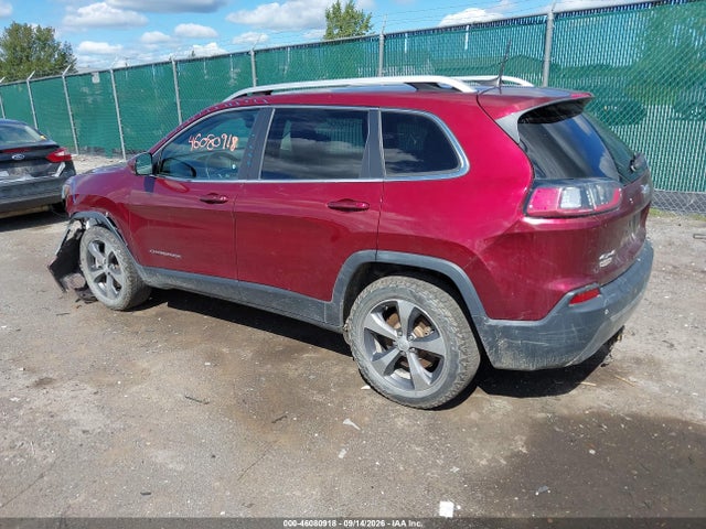 46080918 :رقم المزاد ، 1C4PJMDX7KD393596 vin ، 2019 Jeep Cherokee Limited 4x4 مزاد بيع