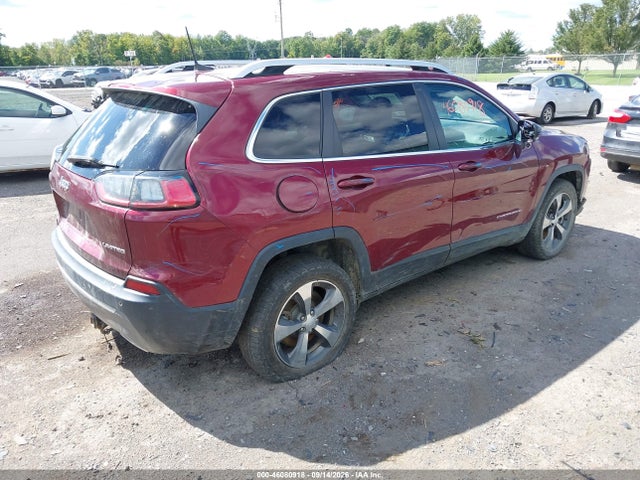 46080918 :رقم المزاد ، 1C4PJMDX7KD393596 vin ، 2019 Jeep Cherokee Limited 4x4 مزاد بيع