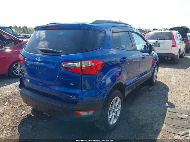 2018 Ford Ecosport Se მანქანა იყიდება აუქციონზე, vin: MAJ6P1UL2JC248014, აუქციონის ნომერი: 46081010