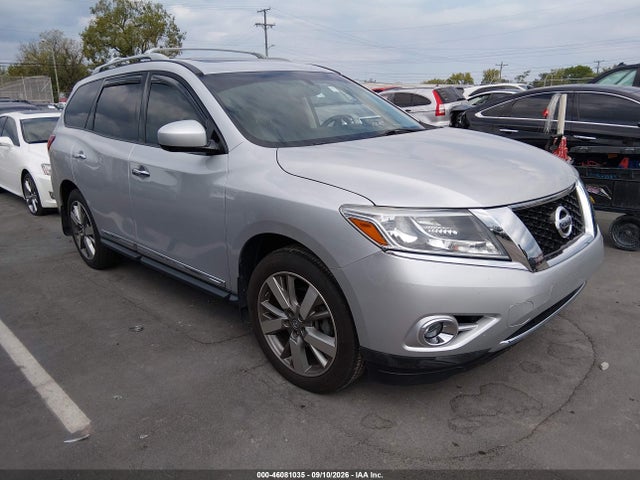Продаж на аукціоні авто 2013 Nissan Pathfinder Platinum, vin: 5N1AR2MN8DC677342, номер лоту: 46081035