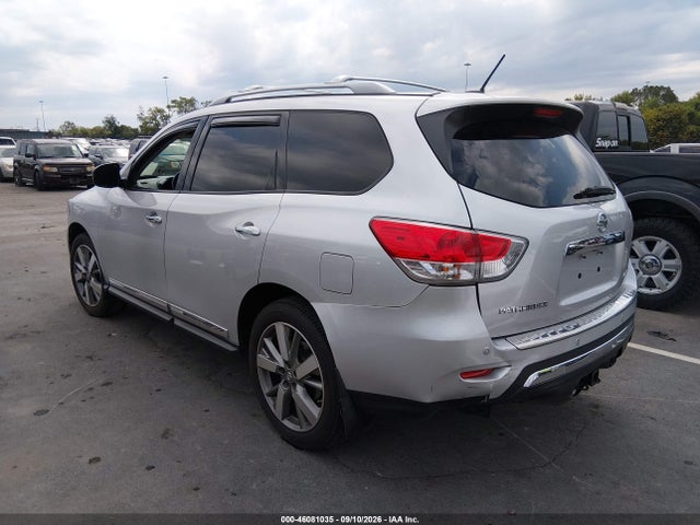 Продаж на аукціоні авто 2013 Nissan Pathfinder Platinum, vin: 5N1AR2MN8DC677342, номер лоту: 46081035