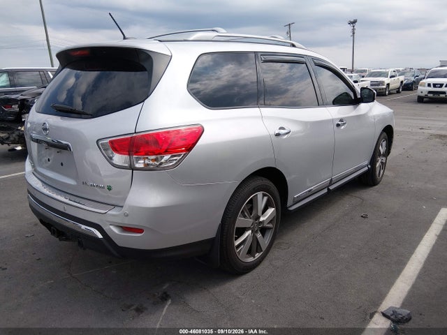 Продаж на аукціоні авто 2013 Nissan Pathfinder Platinum, vin: 5N1AR2MN8DC677342, номер лоту: 46081035