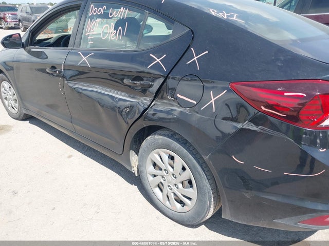 Aukcja sprzedaży 2019 Hyundai Elantra Se, vin: KMHD74LFXKU781217, numer aukcji: 46081098