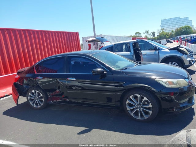 46081099 :رقم المزاد ، 1HGCR2F51FA247050 vin ، 2015 Honda Accord Sport مزاد بيع