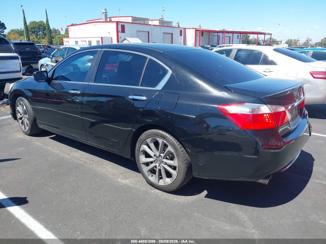 46081099 :رقم المزاد ، 1HGCR2F51FA247050 vin ، 2015 Honda Accord Sport مزاد بيع