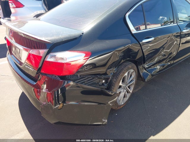 46081099 :رقم المزاد ، 1HGCR2F51FA247050 vin ، 2015 Honda Accord Sport مزاد بيع