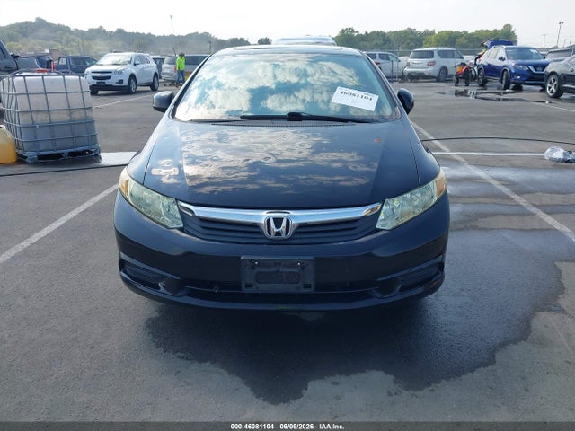 2012 Honda Civic Ex მანქანა იყიდება აუქციონზე, vin: 2HGFB2F81CH524238, აუქციონის ნომერი: 46081104
