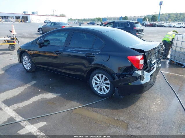 2012 Honda Civic Ex მანქანა იყიდება აუქციონზე, vin: 2HGFB2F81CH524238, აუქციონის ნომერი: 46081104