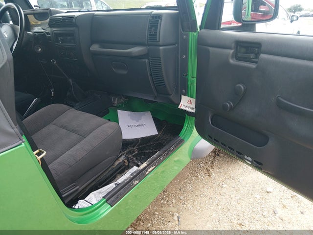 Продаж на аукціоні авто 2005 Jeep Wrangler X, vin: 1J4FA39S35P306647, номер лоту: 46081149