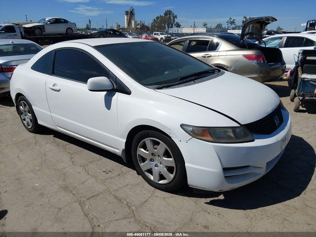 2009 Honda Civic Lx მანქანა იყიდება აუქციონზე, vin: 2HGFG12649H511072, აუქციონის ნომერი: 46081177