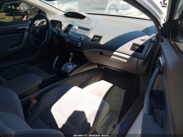 2009 Honda Civic Lx მანქანა იყიდება აუქციონზე, vin: 2HGFG12649H511072, აუქციონის ნომერი: 46081177