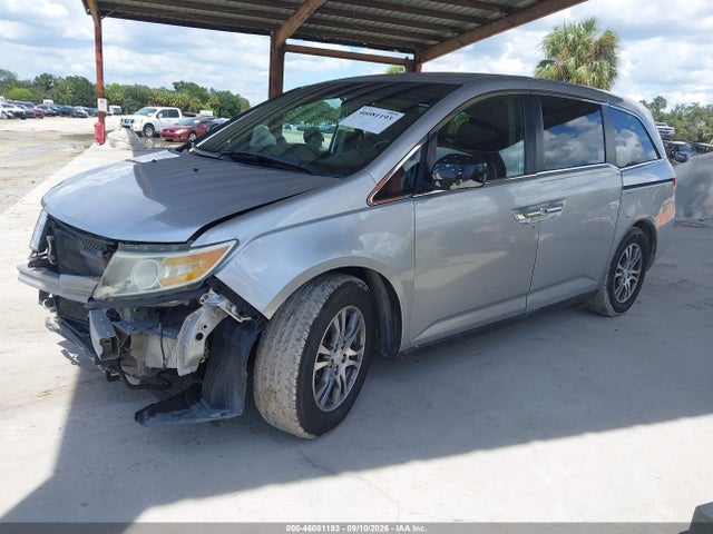 46081193 :رقم المزاد ، 5FNRL5H47CB038821 vin ، 2012 Honda Odyssey Ex مزاد بيع