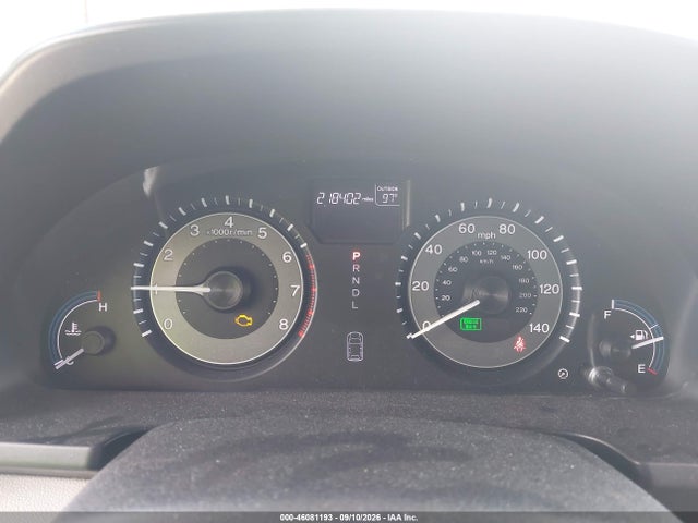 46081193 :رقم المزاد ، 5FNRL5H47CB038821 vin ، 2012 Honda Odyssey Ex مزاد بيع